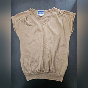 Vintage 70's - Between Stops Cotton Blend Green Jersey - Size S - Macau